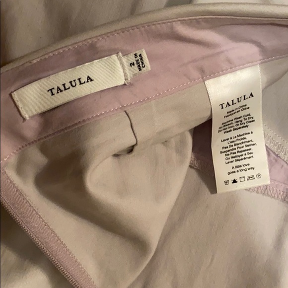 Talula lilac asymmetrical skort skirt - Picture 4 of 6